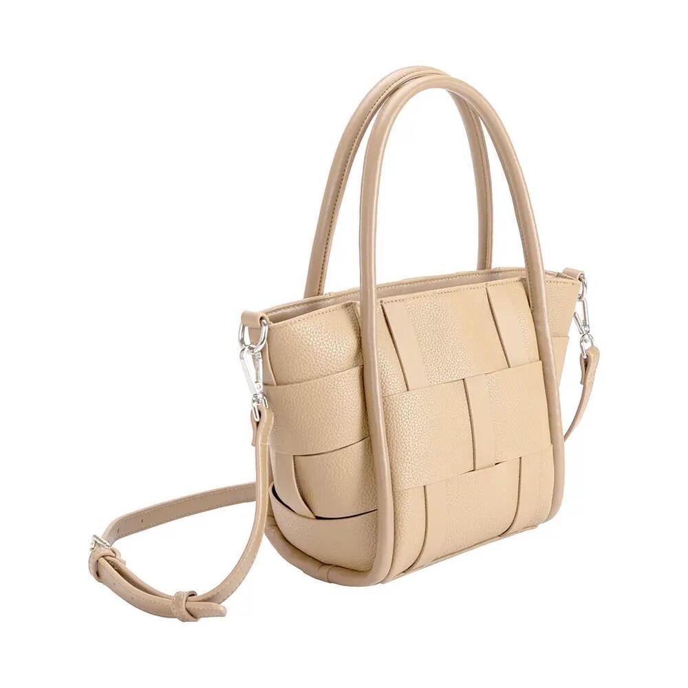 NEW MELIE BIANCO women's lanie vegan crossbody bag in nude
